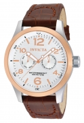 Invicta hombres 13010 I-Force cuarzo multifunción Silver dial reloj IW-06