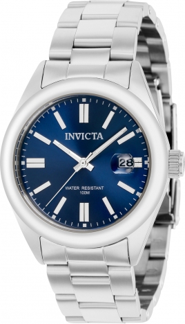 Invicta 38476 Pro Diver Reloj de cuarzo con esfera azul de 3 manecillas IW-06