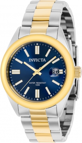 Invicta Women's 38489 Pro Diver Quartz 3 Hand Blue Dial Watch IW-6