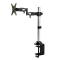Full Motion Mounting Arm For Desktop fits Display from 10" to 24" IM-04-DS2DA-2N