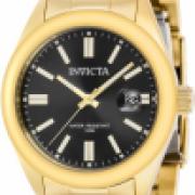 Invicta Women's 38480 Pro Diver Quartz 3 Hand Black Dial Watch IW-06