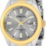 Invicta Women's 38488 Pro Diver Quartz 3 Hand Grey Dial Watch IW-06