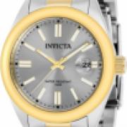 Invicta 38488 Pro Diver Reloj de cuarzo con esfera gris de 3 manecillas para mujer IW-06