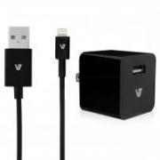 12W USB Wall Charger with Lightning Cable IM-04 AC30024ACLT-BLK-2N 