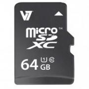 V7 Micro SDXC Card 64GB UHS-1 IM-04-VAMSDX64GUHS1R-2N