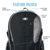 V7 Mochila Odyssey para portátil de 15,6" negro IM 04 CBEX1A-BLK-1N