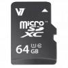 V7 Micro SDXC Card 64GB UHS-1 IM-04-VAMSDX64GUHS1R-2N