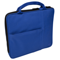 Sleeve with additional pocket for iPad fits Tablet PCs up to 9.7" and iPad Air & iPad IM-04-TA20BLU-1N