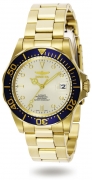 Invicta 9743 Pro Automatico Diver 3 Manos Champagne Dial Reloj IW-06